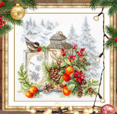 kit point de croix - The scent of winter