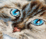 kit point de croix - Fluffy happiness