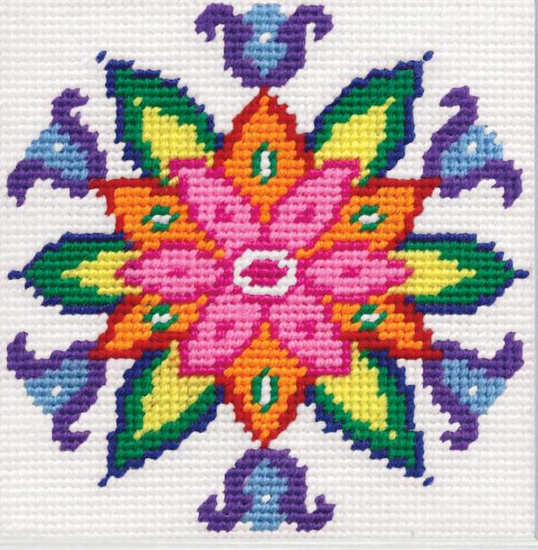 Kit petit point - Lotus - 2628