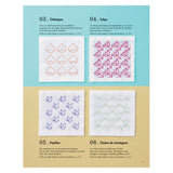 50 motifs Hitomezashi modernes et originaux