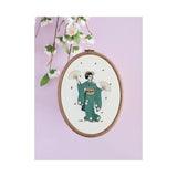 Broderie inspiration Japon -@bobinedelune