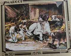 Toile imprimée pour petit point - 3358