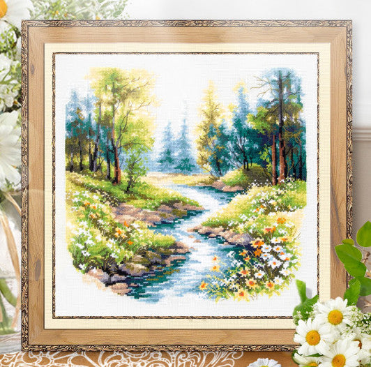 kit point de croix - Sounds of nature