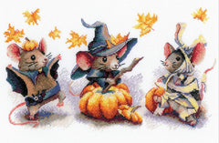 kit point de croix -  Spooky Mouse Trio