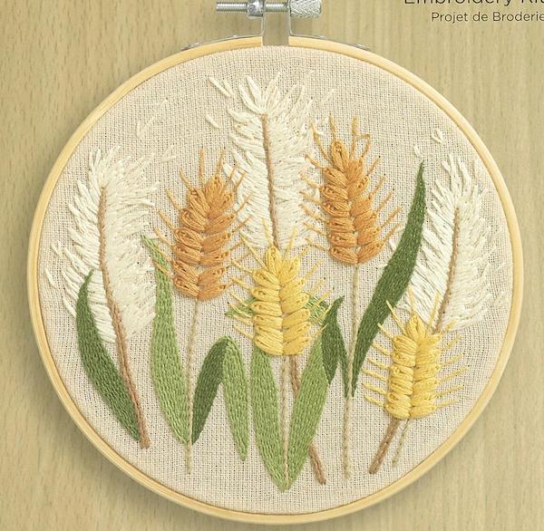 Kit broderie traditionnelle - Blé