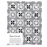 Broderie sashiko embellie en points originaux