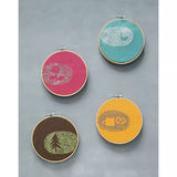 Broderie sashiko embellie en points originaux