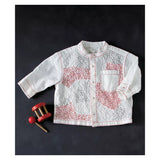 Broderie sashiko embellie en points originaux