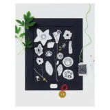 Broderie botanique textile - Isabelle Riener