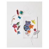 Broderie botanique textile - Isabelle Riener