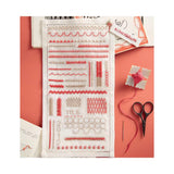 Études de points en broderie traditionnelle. - Marie Suarez