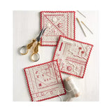 Études de points en broderie traditionnelle. - Marie Suarez