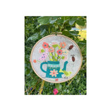 25 hoop-art brodés au fil des saisons - Isabelle Biche