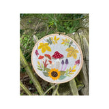 25 hoop-art brodés au fil des saisons - Isabelle Biche