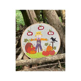 25 hoop-art brodés au fil des saisons - Isabelle Biche