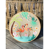 25 hoop-art brodés au fil des saisons - Isabelle Biche