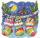 kit point de croix - A Christmas Hoot