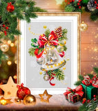 kit point de croix - cloches de Noël