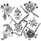 Décalque Aunt Martha's - 3605 - Posies for linens