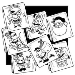 Décalque Aunt Martha's - 3859 - Jolly Ole Santa