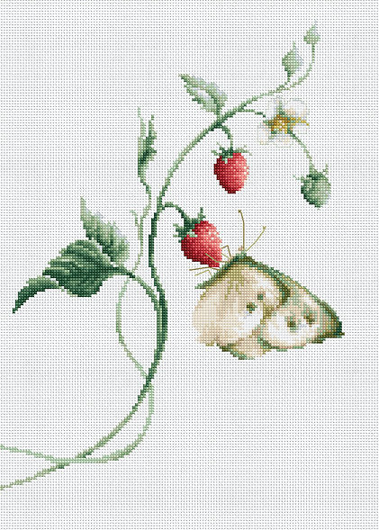 Kit point de croix - Aroma of summer