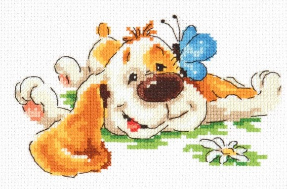 kit point de croix - bliss