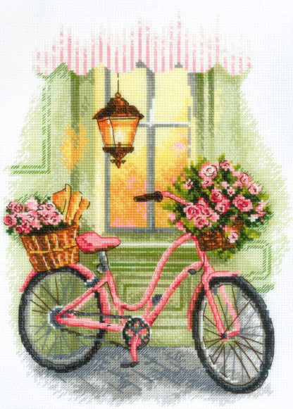 kit point de croix - a floral trip