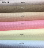 Aida 14 count - Zweigart - dirty 3706/300