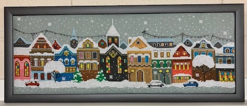 kit point de croix - Christmas city