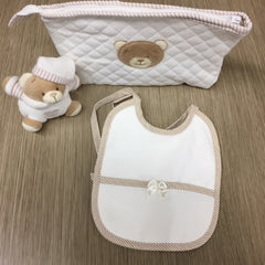 Ensemble naissance beige