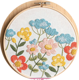 Kit broderie traditionnelle - garden fresh