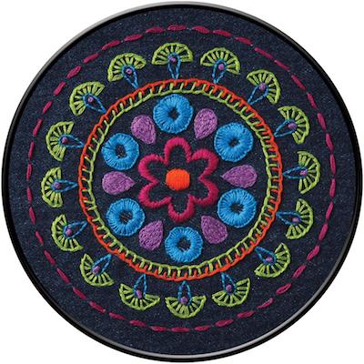 kit débutant broderie traditionnelle- médaillon 1