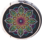 Kit broderie traditionnelle - Neon mandala