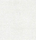 Zweigart - Lugana 28 count - blanc - coupon de 19 x 27 pouces