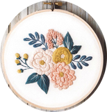 Kit broderie traditionnelle - wildflowers