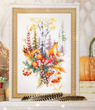 Kit point de croix - Autumn forest spirit