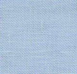 Zweigart - lin belfast 32 count - 3609/562 - ice blue - 19 x 27 pouces