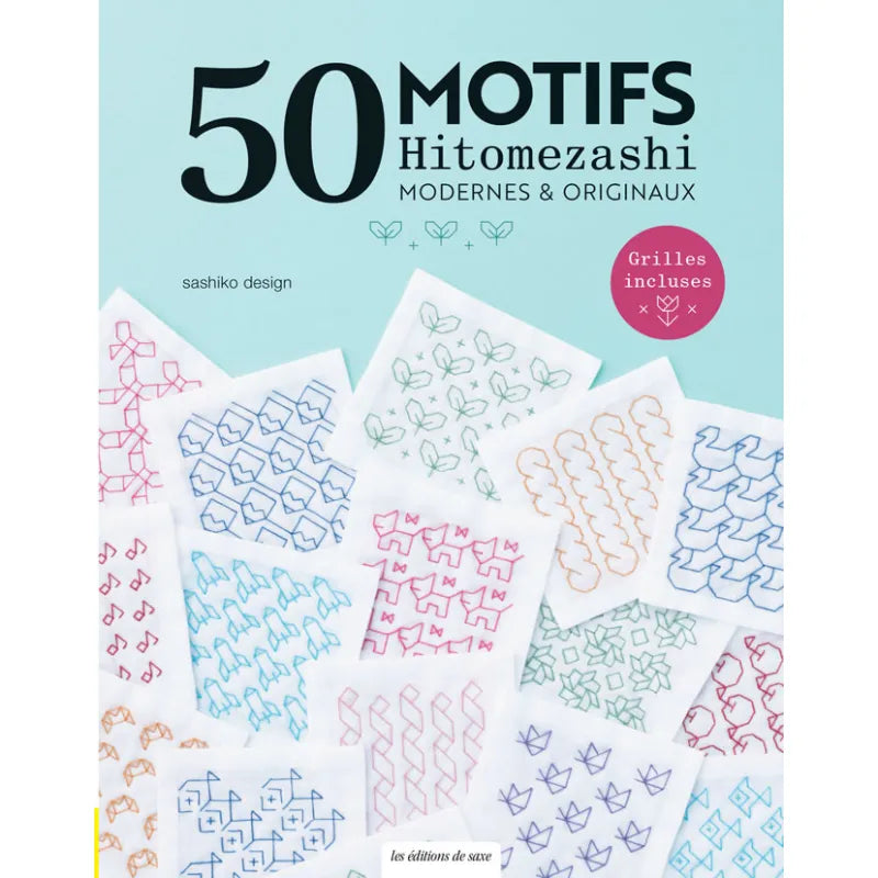 50 motifs Hitomezashi modernes et originaux