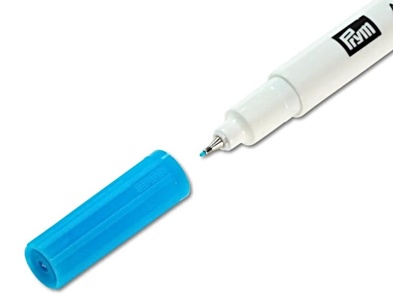 Feutre disparaissant à l'eau - pointe extra fine - encre bleue - Prym 611 808