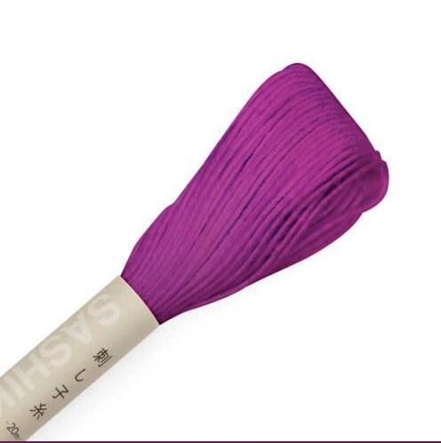 Fil Sashiko de marque Olympus - orchidée - 35