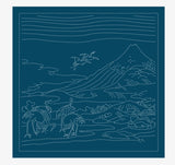 Hana-Fukin Sashiko sampler - H-2095