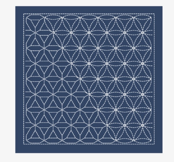 Hana-Fukin Sashiko sampler - H-2120