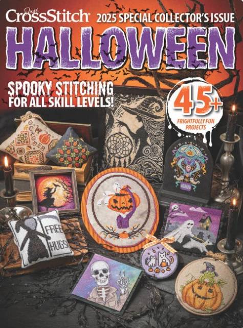 Revue Just CrossStitch Ornements Halloween - 2025