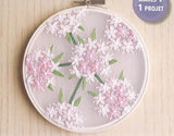 Kit broderie traditionnelle - wild angelica - angélique sauvage