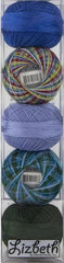 Assortiment fils Lizbeth grosseur 20 -  River