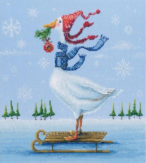 kit point de croix - On ice