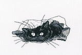 Kit point de croix - Among black cats