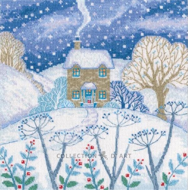kit point de croix - In a winter fairy tale