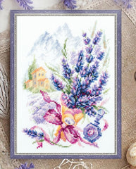 Kit point de croix - Mountain lavender