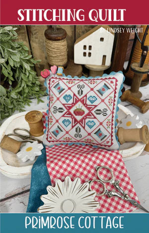 Primrose Cottage - Stitching quilt
